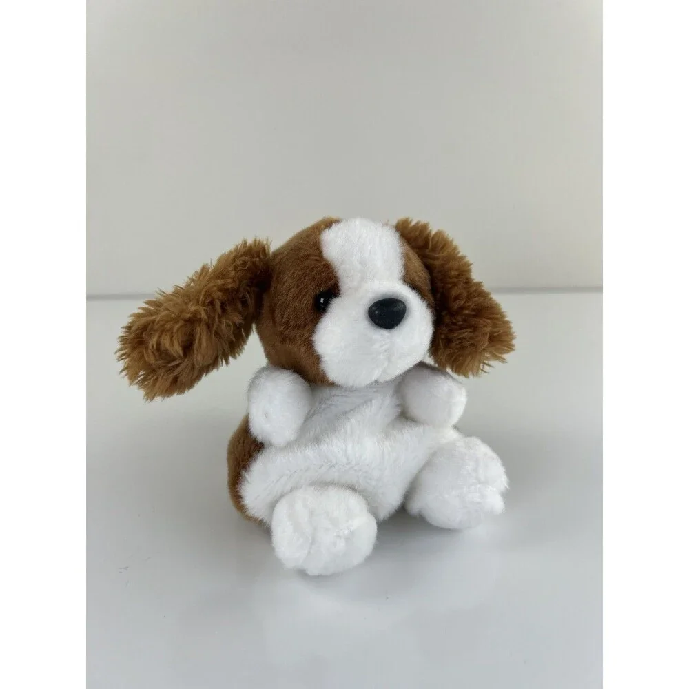 Aurora World Plush Palm Pals LADY SPANIEL 5” Stuffed Animal Bean Bag Toy Gift